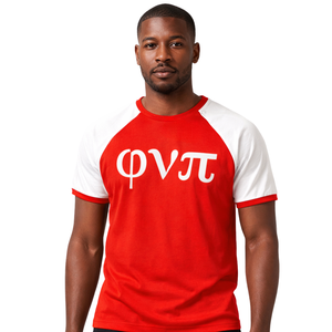 Camisa Premium Phi Nu Pi, Talla Exacta, Mezcla de Algodón de Alta Calidad, Escudo Bordado con Letras Griegas, Prenda Clásica de Fraternidad - Product Image 1