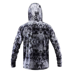 Capucha de pesca de alta calidad Uv Ropa de pesca personalizable Sudadera con capucha de manga larga Ropa de pesca Venta al por mayor Personalizada 2024 - Product Image 6
