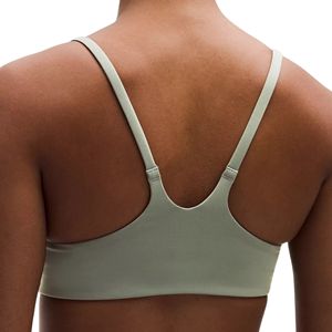Soutien-gorge de sport pour femme à bretelles croisées dos nageur, col en U, maintien moyen, séchage rapide, toucher doux, effet seconde peau, grande taille, fermeture avant - Product Image 5