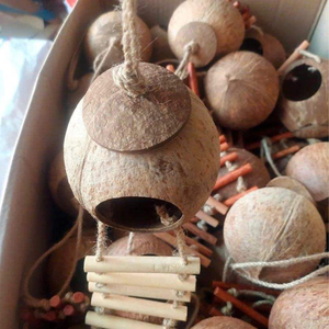 HOT EXPORTING 2025 BIRD HOUSE hecho de cáscara de coco con precio asequible de VIETNAM - Product Image 4