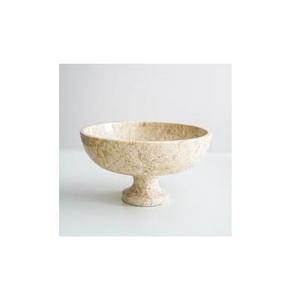 Bol à fruits attrayant en marbre créatif Ménage en marbre naturel Rond Dessert Bol à salade de fruits meilleure vente - Product Image 3