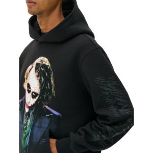 Nueva Sudadera con Capucha Unisex de Alta Calidad, Estampada, Informal, Gruesa, 100% Algodón, Felpa, Invierno, Negra - Product Image 3