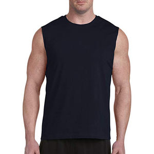 Camiseta Deportiva de Verano sin Mangas para Hombre, 100% Algodón, Secado Rápido, para Entrenamiento, Correr, Casual, Baloncesto, Transpirable, Nueva - Product Image 1