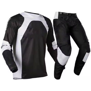 Haute qualité vtt maillot pantalon Combo ensemble de vêtements de sport VTT course moto Auto course Motocross nom de l'équipe inclus - Product Image 6
