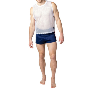 Vêtements de sport pour hommes Maillots en maille à séchage rapide 100% Polyester Logo personnalisé Haute qualité Sublimation complète Nouveau modèle Plus Size XL - Product Image 1