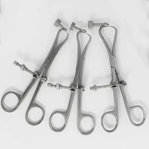 Chất lượng cao Thiết lập của 3 tấm giữ & khoan hướng dẫn forceps thú y chỉnh hình cụ sản xuất tại Pakistan