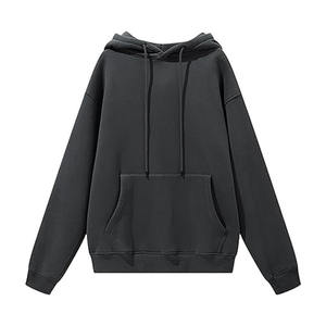 Service OEM Ensemble sweat à capuche et sweat-shirt à capuche oversize en coton et polyester à manches longues pour hommes - Product Image 3