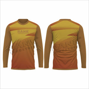 T-shirt décontracté pour homme à manches longues, tissu doux au toucher et respirant, t-shirt à manches longues tendance pour homme - Product Image 1