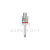 Kit de forets manuels pour implants dentaires Surgiright en acier inoxydable, avec forets coniques pilotes et de dégrossissage, ensemble d'instruments certifié CE Classe I