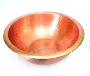 ชามทำสปาเท้าทำจากทองแดงบริสุทธิ์หรูหราสำหรับแช่เท้าและนวดเท้าเหมาะสำหรับร้านเสริมสวยและศูนย์สปา - Product Image 6