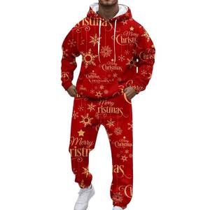 Impression personnalisée Nouveau Vente en gros Survêtements pour hommes Survêtement à manches longues avec fermeture à cordon pour hommes - Product Image 1