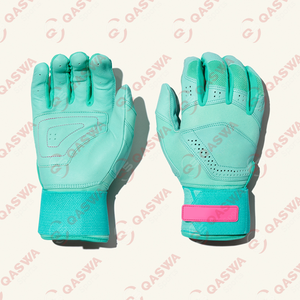 Vente chaude sur mesure couleur blanche Baseball Softball frappeur gants de sport Baseball Softball entraînement gants de protection pour les mains - Product Image 5