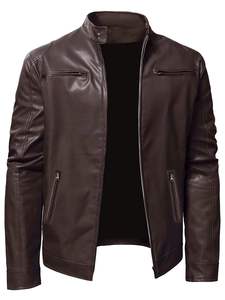 Veste en cuir pour homme de la meilleure qualité, nouveaux modèles, coupe-vent de haute qualité, veste de pluie disponible, vestes personnalisées avec un MOQ faible - Product Image 2