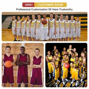 Uniforme de baloncesto de alta calidad en la ciudad Uniforme de baloncesto sublimado vintage Conjunto Uniforme de baloncesto más vendido para clubes - Product Image 6