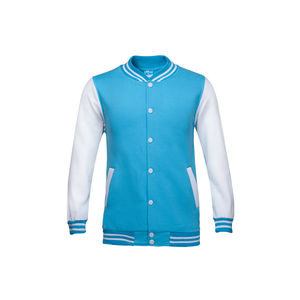 Logotipo en relieve personalizado invierno al aire Libre Universidad deportes hombres chaquetas y abrigo algodón/polar Varsity chaqueta para hombres de calidad superior - Product Image 1