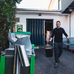 Poubelle de compost française en plastique de 25 litres de haute qualité Seau à déchets d'aliments biologiques - Product Image 3