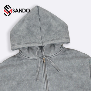 Sudadera con capucha Unisex de alta calidad, sudadera de algodón ligera, 3D personalizado para estampado de hojaldre, Sudadera con capucha de peso pesado de gran tamaño, pantalla - Product Image 3