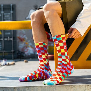 Chaussettes athlétiques décontractées de haute qualité personnalisables pour adultes Chaussettes de lavage à l'eau confortables et respirantes pour hommes de taille personnalisée - Product Image 6