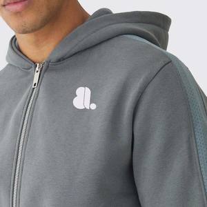 ชุดเทรนนิ่ง & จ๊อกกิ้งสำหรับผู้ชายชุดวอร์มสองชิ้นเชือกผูก100% ผ้าฝ้ายรุ่นน้ำหนักเป็นมิตรต่อสิ่งแวดล้อมสำหรับฤดูหนาวใหม่ - Product Image 5