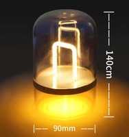 Lampe de nuit magnétique intelligente pour la décoration intérieure, cadeau interactif pour couple, commande tactile, lampe d'amitié longue distance