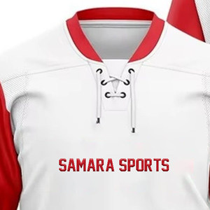 Conjunto de equipo de práctica simple hecho a medida Jerseys de hockey sobre hielo de malla reversible sublimados en Pakistán - Product Image 2