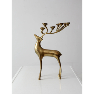 Nouveau chandelier décoratif pour la maison moderne meilleure qualité en métal argenterie renne bougeoir à prix abordable - Product Image 4