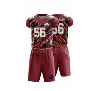 Meilleurs ensembles d'uniformes de football américain personnalisés de qualité supérieure, ensembles d'uniformes de football américain très vendus - Product Image 2