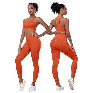 Pakistan Fabrication Sublimé Femmes Gym leggings soutien-gorge Ensembles Fitness Wear Polyester Tissu Yoga Ensemble 2025 - Product Image 4