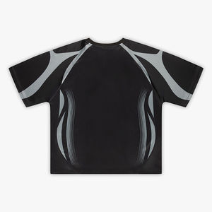 Camiseta de Fútbol Oversize Personalizada al por Mayor 2025, 100% Poliéster, 100% Algodón, para Hombre, Corte Holgado, Transpirable, de Secado Rápido, Ecológica, de Malla - Product Image 6