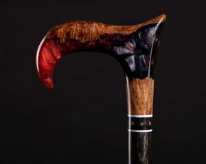 ไม้เท้าเดินป่าตั้งแคมป์ทำจากไม้เคลือบเงาขนาด122ซม. ดีไซน์ตามสั่งโรงงาน15ปี - Product Image 6