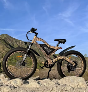 Amazing Selling AOSTIRMOTORS S18 1500W 48V All Terrain <b>Fat</b> -<b>Tire</b> Electric Hunting <b>Mountain</b>-<b>Bike</b> for SALE. - Product Image 2