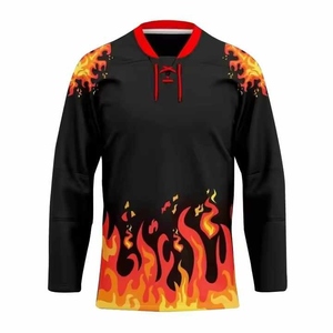 Maillot de Hockey sur glace pour hommes haute Performance sur mesure tissu respirant à séchage rapide sublimation broderie usine directe en vrac - Product Image 1