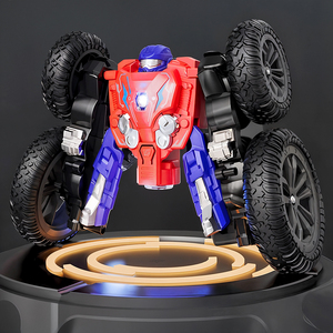 Auto Telecomandata 360° con Luci LED e Batteria Ricaricabile 2.4G, Realizzata in Plastica Resistente, Funzione Spray Inclusa - Product Image 2