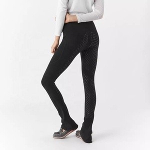 Nouvelle mode de vêtements équestres pour femmes, culottes en Silicone, pantalons d'équitation pour femmes, leggings noirs équestres - Product Image 6