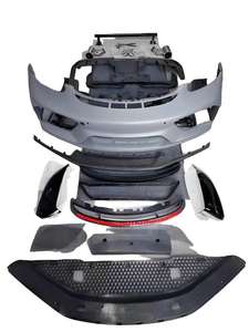 ชุดแต่งคุณภาพสูงสำหรับ Porsche 981 982 718 รุ่นดัดแปลง GT4/RS4 ชุดแต่งรอบคันสำหรับรถยนต์ กันชนหน้า สปอยเลอร์หลัง ช่องระบายอากาศ ปลายท่อไอเสีย - Product Image 2