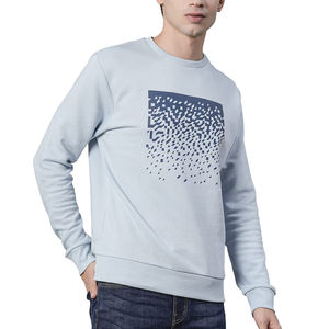 Venta caliente logotipo personalizado impresión poliéster/mezcla de algodón hombres pulóver sudadera primavera ecológico a prueba de viento Anti-Pilling - Product Image 4