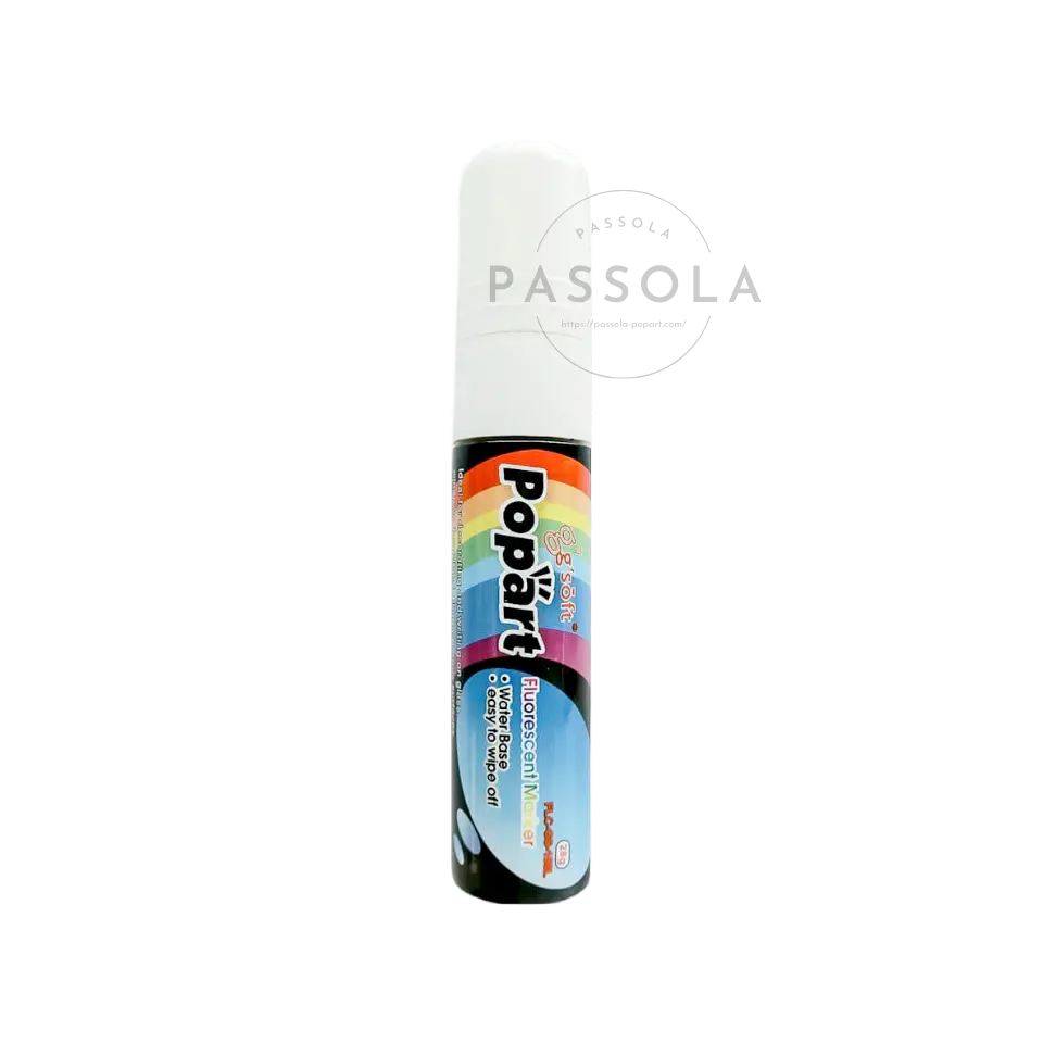 15mm Parallel Flat Nib Waterbased Erasable Liquid Chalk Marker 50 colors