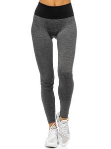 Leggings de gymnastique hauts personnalisés pour les femmes confortables Polyester Spandex tricoté extensible avec des conceptions personnalisées respirantes fiables - Product Image 4