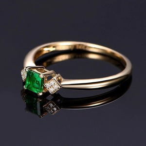 Handmade Emerald Cut 925 Sterling Silver Engagement <b>Ring</b> Gold Plated for Women <b>Indian</b> Weddings Wholesale Fine Jewelry Mehrajudin - Product Image 5