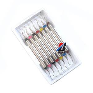 Juego de 7 Instrumentos de higienista periodontal Gracey curetas para herramientas profesionales de cuidado bucal - Product Image 5