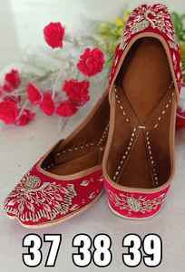 พรรคสไตล์อินเดียสวม Jutti เย็บปักถักร้อยหนัง Jutti หัตถกรรม Jutti ผู้หญิง - Product Image 6