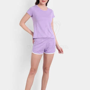 Conjunto de Pantalones Cortos de Algodón para Mujer, Pantalones Cortos Transpirables de Color Liso, Gran Oferta, Venta Al por Mayor - Product Image 4
