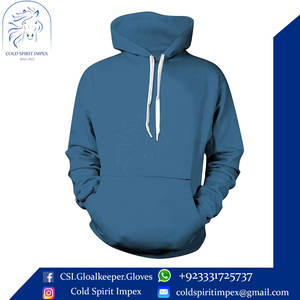 2024 automne hiver hommes mode sweats à capuche grande taille solide à manches longues cordon pull Style décontracté 100% coton - Product Image 2