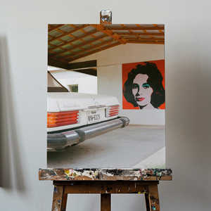 Cuadro Decorativo en Lienzo de Marfa, Texas, Arte en Lienzo para Decoración del Hogar - Product Image 5