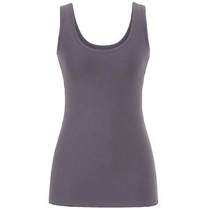 เสื้อกล้ามเปิดไหล่คอลึกสำหรับผู้หญิงเสื้อกล้ามเดินกลางแจ้งโลโก้ออกแบบได้เองฤดูร้อน - Product Image 1