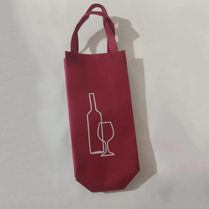 Bolsa de Regalo Ecológica para Vino Tinto, de Tela No Tejida, con Logotipo Personalizado, Asa Reutilizable, para Almacenamiento de Bebidas - Product Image 5