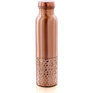 Botella de agua de cobre puro ecológica Ayurveda con diseño atractivo impreso para Fitness a prueba de fugas - Product Image 5