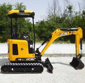 Mini-excavatrice JCB 18Z-1 de 1,8 tonne à rotation zéro, hydraulique diesel, compacte, pour travaux de construction - Product Image 2