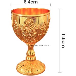 Excellente qualité cuivre fait martelé Texture rouge vin gobelet verre verres Barware accessoires fournitures à prix impressionnant - Product Image 6