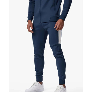 2025 nouveau survêtement personnalisé de haute qualité respirant à manches longues Streetwear survêtement pour hommes fermeture éclair à capuche survêtements - Product Image 2